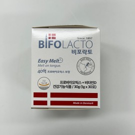 Traders Non-Polacto Lactobacillus Easy Melt 4 Billion Probiotics 1gX30 Packets Lactobacillus / 트레이더스 비포락토 유산균 이지멜트 40억 프로바이오틱스 1gX30포 락토바실러스