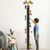 height gauge wall sticker kids height measurement cute animal height