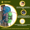 Tribe One Outdoors LP Series PackNet Backpack Netting Travel Bag
