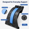 Adjustable Back Stretcher for Daily Comfort – 4-Level Lumbar Support