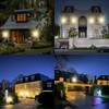 Gopretty 200W LED Flood Lights 2 Pack, 3000K Warm White