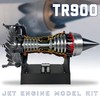 HI-REEKE Jet Engine Model Kit, TR900 Turbofan Aircraft Engine Model