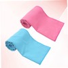 BIUDECO Microfiber Sports Towel Set 2 Pcs Quick Dry Polyester