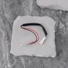 2 Pieces Motorcycle Adapter Cable JWPF to Bullet Plug Compatible