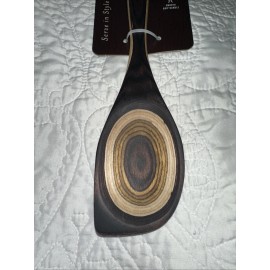 Core Kitchen NWT Core Kitchen Pakka Wood Spoontula Tan And Brown Wood Grain Kitchen Utensil