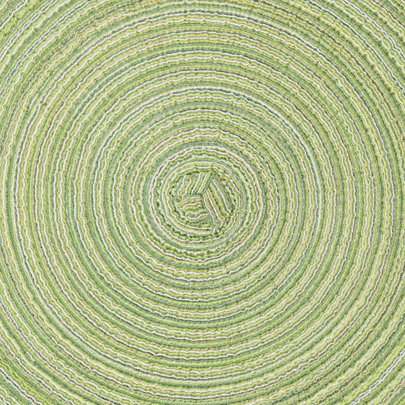 vctops Set of 6 Sage Green Round Placemats 12 inch