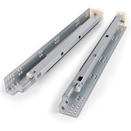 1 Pair Promark Concealed Undermount Soft Close Full Extension Slide Pair (21 inches)