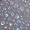 IDDFEVE Summer Bubble Nail Art Stickers - Holographic Laser Bubble
