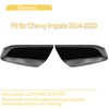 Gloss Black Side Mirror Caps for Accessories, Mirror Covers Cap