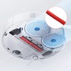 Accessory Set for Replacement Brush with Separable Rubber Main Brush,