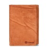 Genuine Leather Mens RFID Blocking Slim Trifold Wallet with 6