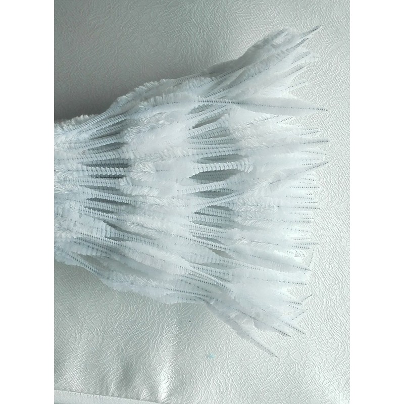 Caryko Fuzzy Bump Chenille Stems Pipe Cleaners, Pack of 100