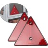 Reflector Triangle Reflector (2 Pieces) Triangle Reflector, Truck, Tractor, Card