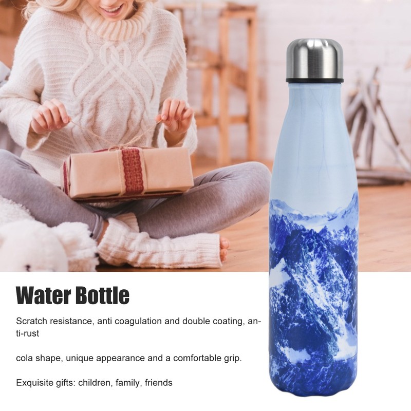 Cola Shape Thermal Flask Stainless Steel Water Bottles for School