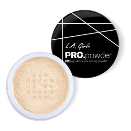 Polvo Suelto Matificante Pro Hd Powder Banana LA Girl Setting Loose Powder Banana Yellow