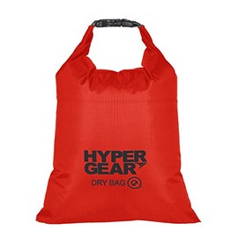 HyperGear [haipa-gia] Dry Waterproof Bag Q Light [2 Quart] Dry Back [Dry] Waterproof Back , red