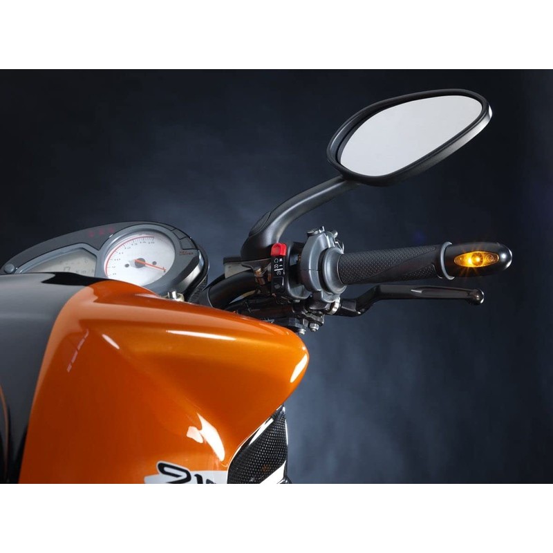 Kellermann Motorrad Blinker E geprüft BL 1000 LED Lenkerendenblinker schwarz,