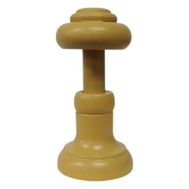 Pair of Wooden Curtain Stem Holdbacks Natural