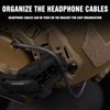 Fast Helmet ARC Rail Adapter COMTAC3 Tactical Pickup Headset Suspension