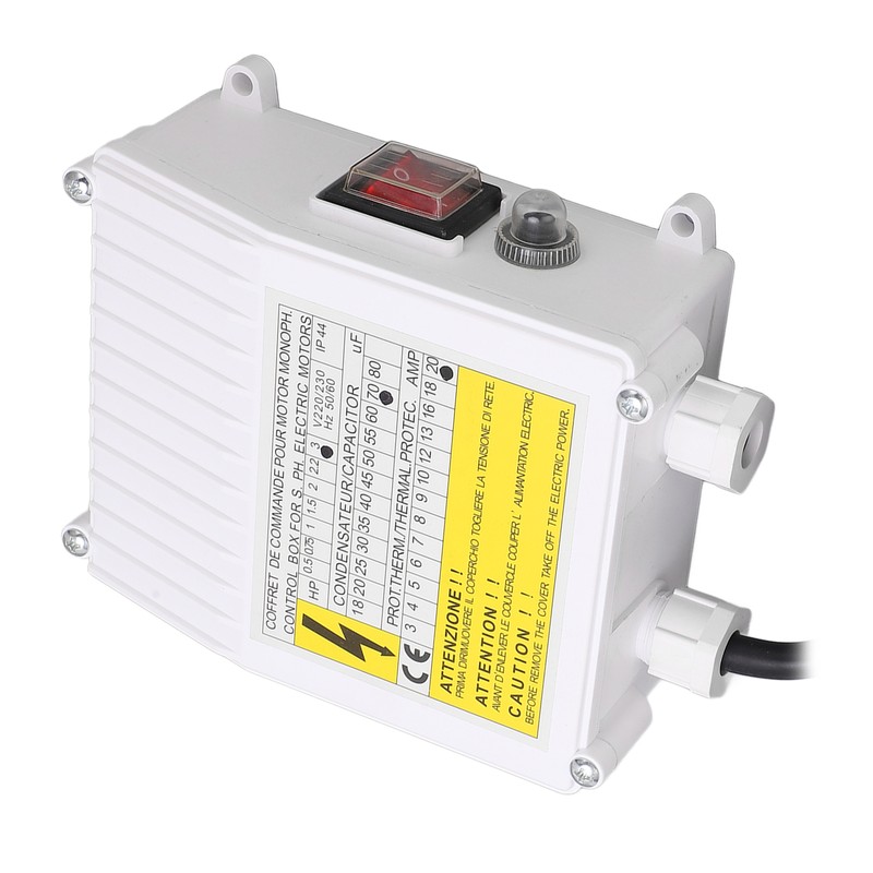 Deep Well Pump Control Box Household 3.0HP Submersible Switch Controller