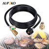 Aupoko 12 FT Propane Tank Extension Hose, Universal Propane Extension