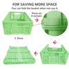 PTEREIW 4 Pack 20L Large Closet Storage Baskets Bins for