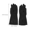 Beavorty 5 Pairs Rubber Dish Washing Gloves Reusable and Durable