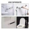 DERUIROALIS 2 Barras Agarradera De Seguridad Baños Apoyo Acero Inox