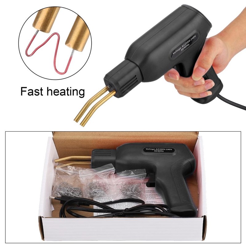 50W Handy Plastics Welders with 200 Staples Plastic Welding Machine