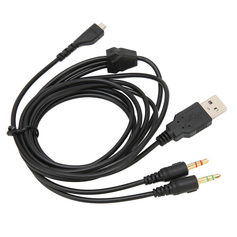 Headphone Audio Cable USB and 3.5mm Audio Jack Audio Cord
