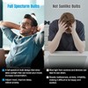 Neporal Full Spectrum Light Bulb, 6000K UV-Free Daylight Sunlight Light