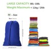OTraki Laundry Bag Travel Dirty Laundry Hamper with Drawstring Closure,