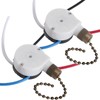 Akahttbn Ceiling Fan Switch ZE-208s E89885 3 Speed 4 Wire