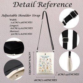 The Texas Crossbody Bag Texas Souvenir Gift Texas Travel Bag Texas Welcome Gift (TexasZhengCA)