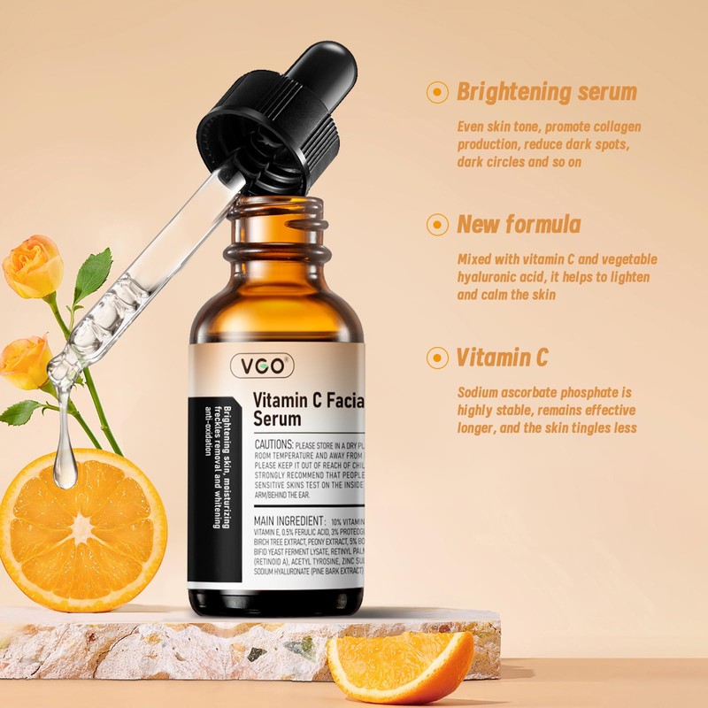 VGO 2 Pack Vitamin C Face Serum
