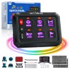 MICTUNING RGB 6 Gang Switch Panel ON/OFF Circuit Control Relay