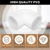 12 Pack 1 inch 90 Degree PVC Elbow Pipe Fittings,