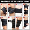 supregear 2 Pcs Hamstring and Thigh Compression Wraps, Adjustable Thigh