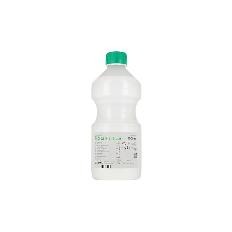 B BRAUN NaCl 0.9% - 1 Litre - Isotonic Physiological