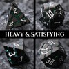 Soar Forge Metal Dice for DND - Ancient Cracked Glitter