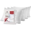 Adam Home 100% Brushed Microfiber Pillow Protectors 6 Pack with