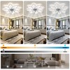 SPEVCH 35" Ceiling Fans With Lights and Remote, Modern Ceiling