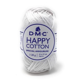 DMC - Happy cotton ball - especially for amigurumis - very soft and comfortable to use - 100% cotton | 20 g - 43 m - 50 colours