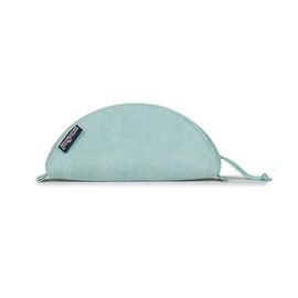 JanSport Luna Large Pouch – Padded Taco-Style Design with Main Zippered Compartment, Faded Sage Corduroy