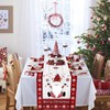 GELASGO Christmas Table Runner Decoration, 14*72 Inch Christmas Tablecloth with