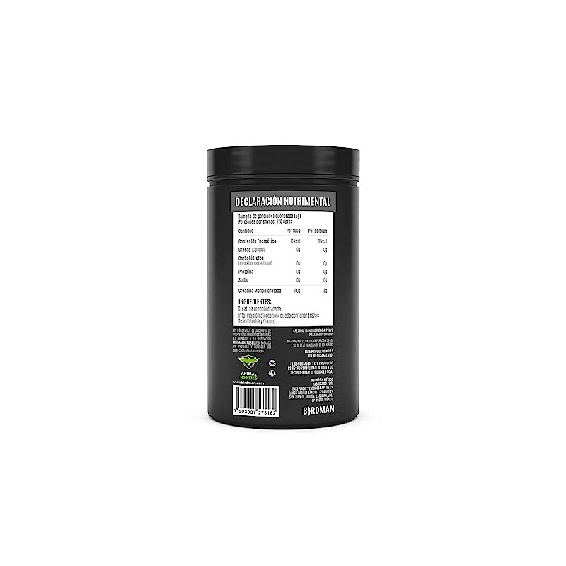 Creatina Monohidratada Birdman 600g