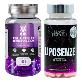 Reductivo Liposenze + Glúteo Peptonas Kiv 90 Cápsulas