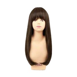 Girlish Straight Midi A-708 Heat Resistant TDB Dark Brown