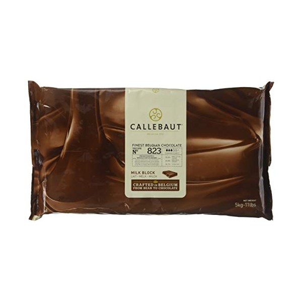 Callebaut Finest Belgian Chocolate Select Milk 5kg - For Baking Use