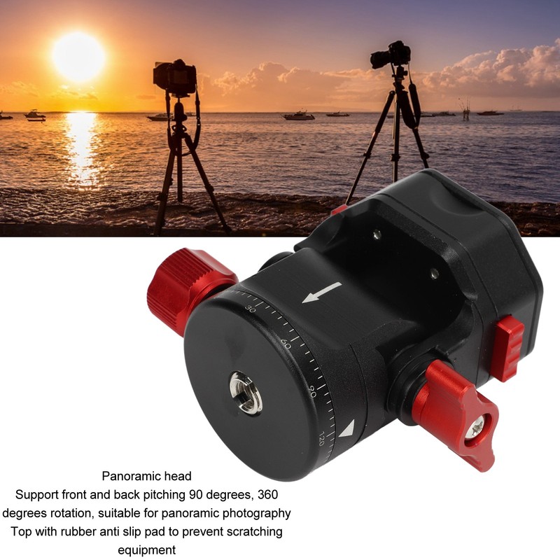 Ball Head 360 Degree Rotating Quick Release Ball Head for